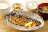 サバの塩焼定食